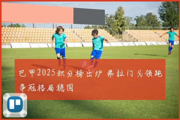 巴甲2025积分榜出炉 弗拉门戈领跑争冠格局稳固